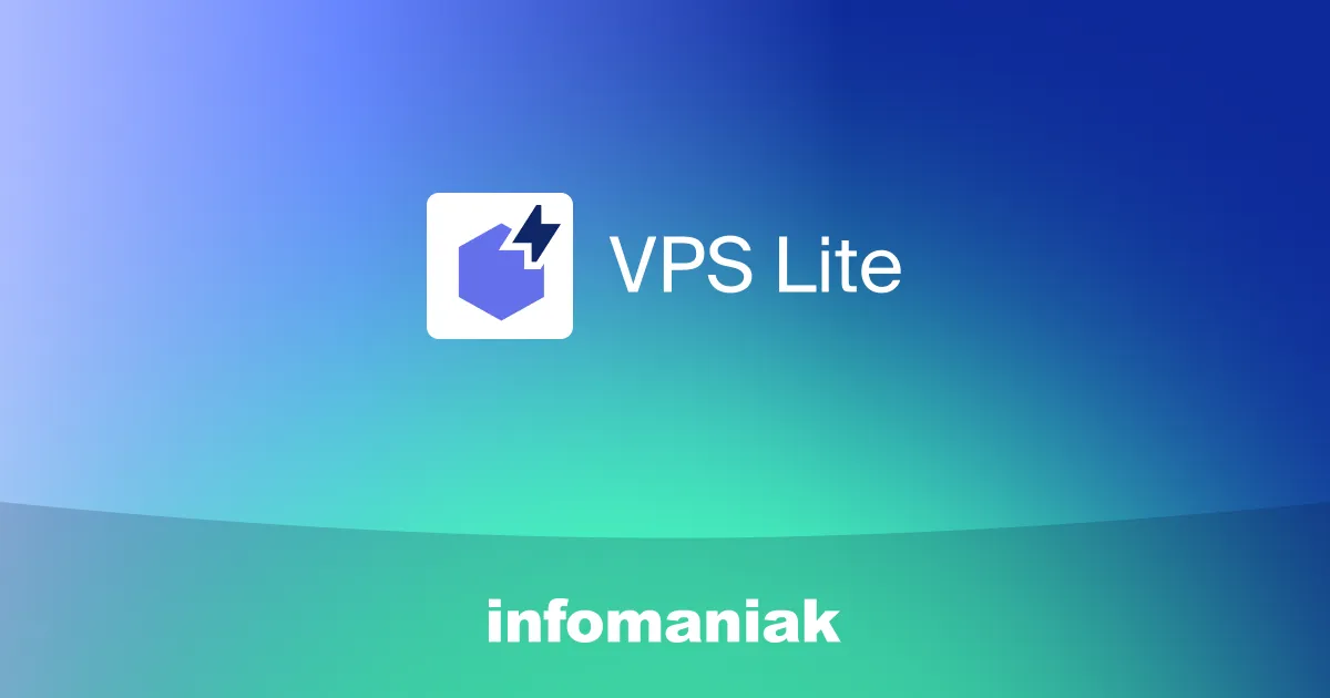 Immagine del servizio Infomaniak VPS Lite